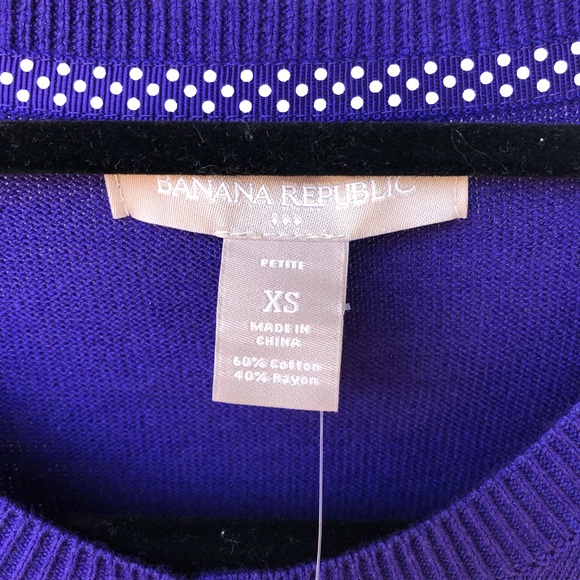 NWT Banana Republic Plum Cardigan - Picture 6 of 6